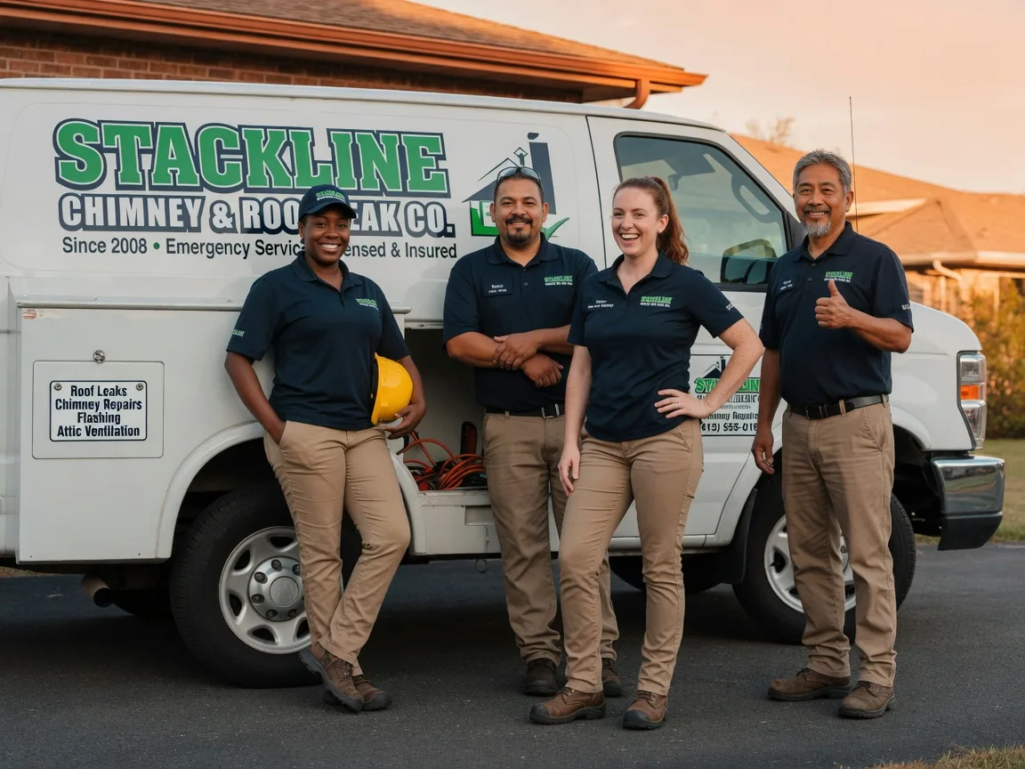 Chimney flashing repair company in Post Falls, ID